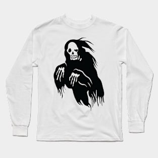 Spooky Pooky Lines Long Sleeve T-Shirt